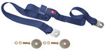 Seat Belt With Push Button, Navy Blue, 60 inch