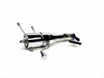 Universal 18" Shorty Tilt Column Shift Steering Column - Paintable Steel