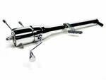 Universal 28" Shorty Tilt Column Shift Steering Column - Chrome