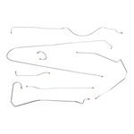 1951 Chevrolet Truck Brake Line Set, SWB 1/2T (7pcs) - Stainless