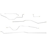 1957 Chevrolet Truck Brake Line Set, SWB 1/2T (6pcs) - Stainless