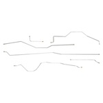 1958-59 Chevrolet Truck Brake Line Set, SWB 1/2T (6pcs) - Stainless