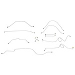 1965 Chevrolet Truck Power Disc Conversion Brake Line Set, SWB 1/2T (12pcs) - Stainless
