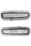 KinDig Smooth Door Handle - "Modern" Style - Steel