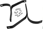 1947-55 1st Series Chevrolet Truck Rear Bumper Bracket Set, 1/2 Ton Stepside With Frame Hardware