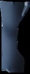 1955-59 Chevrolet Truck Inner Cowl Kick Plate, R/H