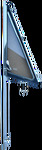 1968-72 Chevrolet Truck Vent Window Assembly with Clear Glass L/H