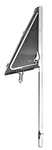 1968-72 Chevrolet Truck Vent Window Assembly with Clear Glass R/H