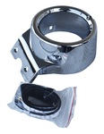 1967-72 Chevy GMC Truck, Blazer/Jimmy, Sub Chrome A/C Vent Ball Housing with Felts, RH