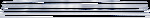 1973-87 C-10 Angle Strip Set Zinc LB Stepside