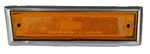 1981-87 C10 Front Side Marker, w/Chrome Trim, RH