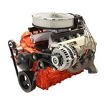 14" Classic Crate Engine, LS3 495 HP, Unpainted w Cast Finish BB Chevy Valve Covers