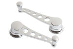 Lakester Edition Chrome Windows Cranks For GM & Ford 49 & Up