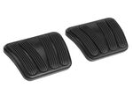 1967-72 Chevy Truck Curved Black Brake/Clutch Pedal Pads