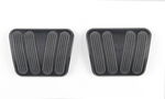 1960-66 Chevy Truck Curved Black Brake/Clutch Pedal Pads