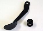 Black Steel Spoon Throttle Pedal for Lokar Drive-By-Wire
