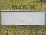 1934-39 CHEVROLET FRONT BED PANEL - EMBOSSED BOWTIE