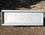 1955-62 Chevrolet Tailgate Complete - "GMC" Script