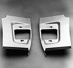 1955-59 CHEVROLET DOOR HINGE REPAIR PANEL - L/H STEPSIDE/FLEETSIDE