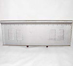 1954-59 CHEVROLET FRONT BED PANEL - LOUVERED 4 ROWS STEPSIDE