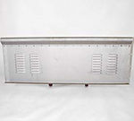 1954-59 Chevrolet Front Bed Panel - Louvered 4 Rows Stepside