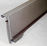 1960-66 CHEVROLET BEDSIDE R/H W/ NO STAKE POCKET HOLES - SHORT BED STEPSIDE