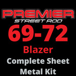 1969-72 Chevrolet/GMC K5 Blazer Sheet Metal Package - No Top