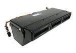 Mini Slimline Under Dash System - Heat and Cool with Black Louvers
