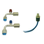 Female Trinary Switch Kit with 90 Degree Compressor Fittings