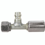 Beadlock O-Ring Fittings with 134a Service Ports NO 10 Hose Fitting - Straight With Port