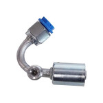 Beadlock O-Ring Fittings with 134a Service Ports NO 8 Hose Fitting - 135 degree With Port