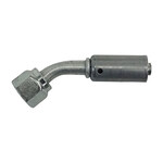 Beadlock O-Ring Fitting - 45 Degree NO 6 Reduced Barrier Hose Fitting