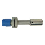Bulkhead Beadlock Male Fitting - Straight NO 8 Reduced Barrier Hose Fitting