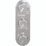 Upgrade 3-Knob Gen IV & 5 ProLine Oval Vertical Control Panel with Polished Face and Knobs