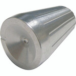 ProLine Fluted Aluminum Knob with Set Screw