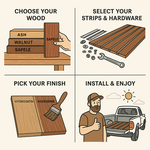 Build your own Truck Bed Wood Kits
