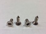 1947-51 Chevrolet / GMC Truck Exterior Door Handle Screw Set, 4 Pieces (Does both door handles)