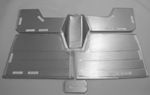 1947-54 Chevrolet Truck Front Floorboard  - Fits Recessed Firewall