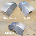 1960-66 C10 Hart-Fab Custom Inner Fenders - Single Bead Roll for 20" Wheels