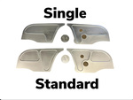 1967-72 C10 Hart-Fab Firewall Shaver Panels - Double Bead Roll (Matches Std Inner Fenders)