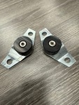 1967-72 Chevrolet/GMC Stainless/Derlin Tailgate Trunnions - Fleetside/Blazer