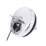 1947-71 Chevrolet Truck Locking Gas Cap, Chrome with Two Keys