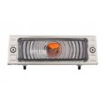 1947-53 Chevrolet Truck Parking Light Assembly, Clear Lens - 12V w/ Turn Signal - Chrome Bezel