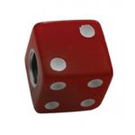 Dice Valve Stem Cap - Red (Set of 4)