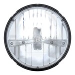 7" Classic LED Headlight (5 High Powered LED's) H4 Style Plug - Chrome