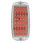 1960-66 Chevrolet Truck Clear LED Tail Light Lens w/ Housing - Fleetside