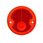 1954-55 1st Series Chevrolet Truck Tail Light Lens Red, Plastic