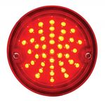 1954-59 Chevrolet Truck Red LED Tail Light Lens - Stepside