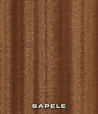 Sapele sample