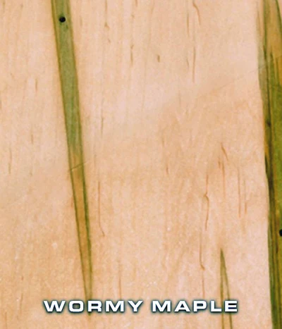 Wormy Maple sample